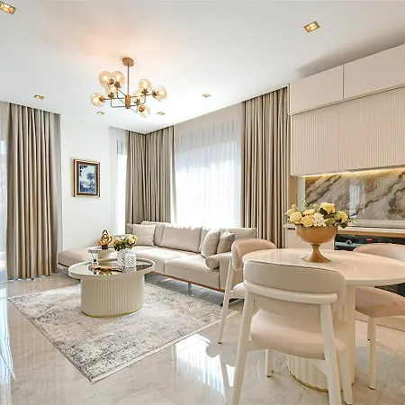 0023 Legend Luxury 1-bedroom In Premium Complex,100m From The Sea Eskiomerler